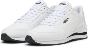 ST Runner v4 Leather Sneakers Erwachsene PUMA White Black