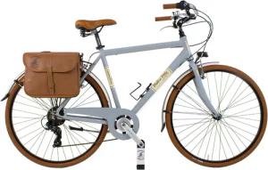 Stadtfahrrad Dolce Vita by Canellini Herren mit Taschen - Grau