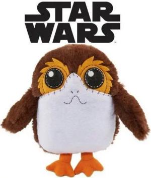 Star Wars Plüschfigur Vogel, Star Wars GXH80 - Galaxy's Edge, Porg Plüsch mit Sound, Ideal als Geschenk