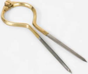 Stechzirkel Lyre Segeln Messing