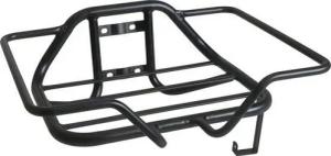 Steco Samba Frontgepäckträger in Mattschwarz für Fahrräder