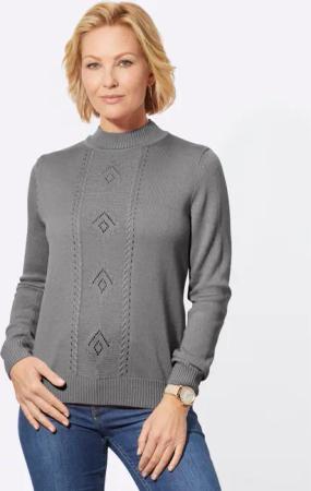 Stehkragenpullover