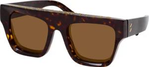 Stella McCartney SC 40006I 52E, Quadratische Sonnenbrille, Damen