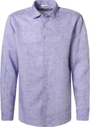 Stenströms Herren Hemd blau meliert