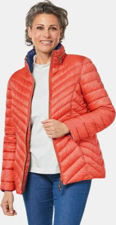 Steppjacke in figurschmeichelnder Optik - terrakotta - Gr. 44 von Goldner Fashion