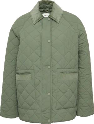 Steppjacke mit Cord-Details