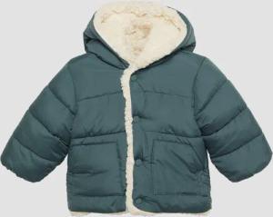 Steppjacke mit Teddyplüsch-Futter