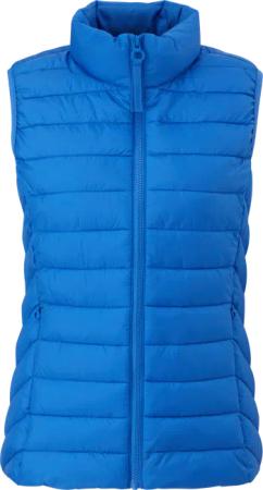 Steppweste mit Stehkragen