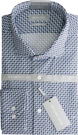 Sternen-Print Slim-Fit Hemd Michael Kors