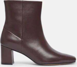 Stiefeletten aus glattem Rindsleder