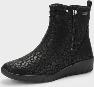 Stiefeletten mit hohem Schaft - schwarz - Gr. 36 von Goldner Fashion