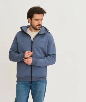 Stig Herren - Outdoor Strickjacke - Sweater - Blau