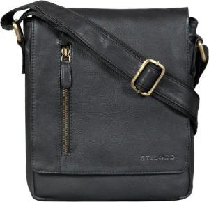 STILORD Schultertasche "Easton" Kleine Messenger Bag Echt Leder