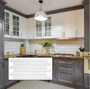 STM Company 3D Wandpaneel 3D-Wandpaneele PVC, Ziegel Optik, 1-20 Platten - 0.5-10 m², (5-tlg) Für Wohnzimmer, Küche & Bad, Einfache DIY-Montage