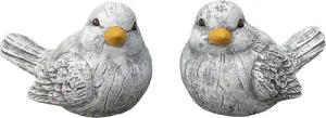Stone and Style Gartenfigur Steinfigur 2er Set Vögel groß