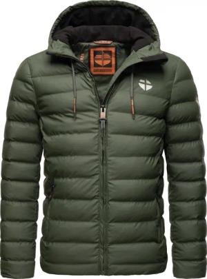 STONE HARBOUR Herren Winterjacke Wasserdichte Gesteppte Winter Regenjacke Zaharoo