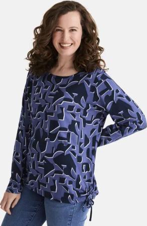 STOOKER WOMEN Langarmshirt "CARA Langarmshirt Rundhals" Langarmshirt Rundhals figurumspielend für Damen