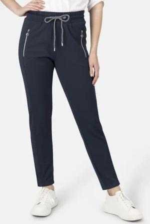 STOOKER WOMEN Schlupfhose "Berlin Easy Fit" Tapered Fit Casual Technostretch Mit Gummibund für Damen