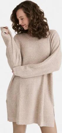 STOOKER WOMEN Strickpullover CAJA Strick Longpullover Strick-Longpullover Rundhals für Damen