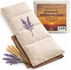 Strauss Home Wärmekissen Lavendelkissen, (1-tlg), Für die Mikrowelle und den Backofen, mit zartem Lavendelaroma