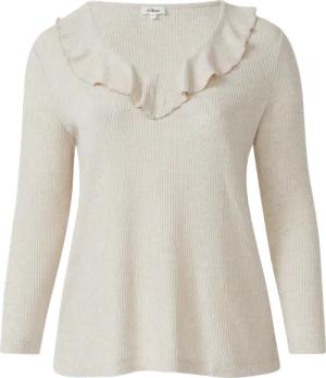 Strick-Shirt mit Volants