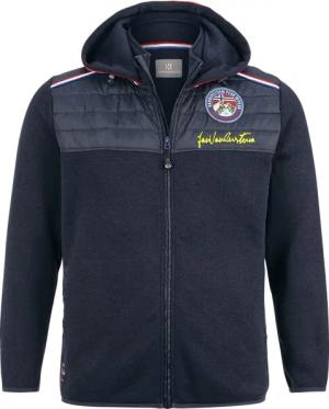 Strickfleecejacke STELLAN dunkelblau