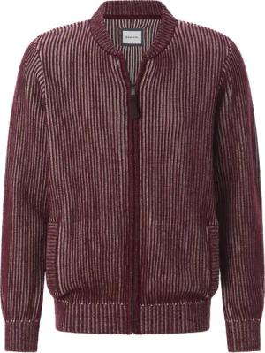 Strickjacke ALVIAN dunkelrot