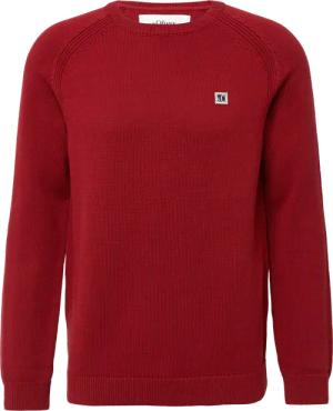 Strickpullover aus Baumwolle mit Raglanärmeln