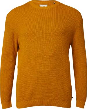 Strickpullover mit Crew Neck und Strukturmuster