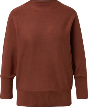 Strickpullover mit Fledermausärmeln und Rippbündchen