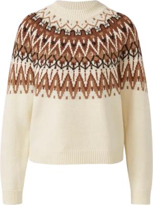 Strickpullover mit Jacquard-Muster