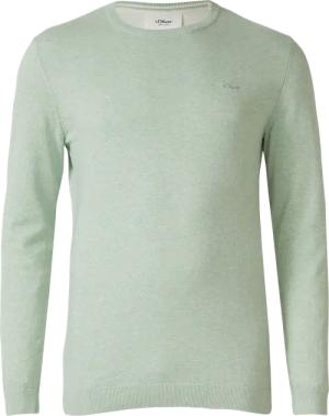 Strickpullover mit Logo-Stickerei