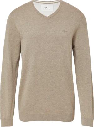 Strickpullover mit Logo-Stickerei