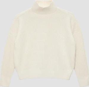 Strickpullover mit Stehkragen