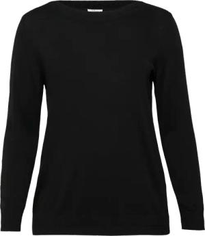 Strickpullover mit U-Boot-Ausschnitt