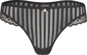 String in transparenter Streifenoptik