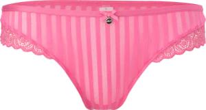 String in transparenter Streifenoptik