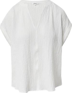 Strukturierte Bluse aus Viskosemix