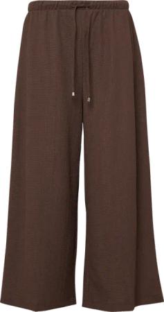 Strukturierte Culotte mit Elastikbund