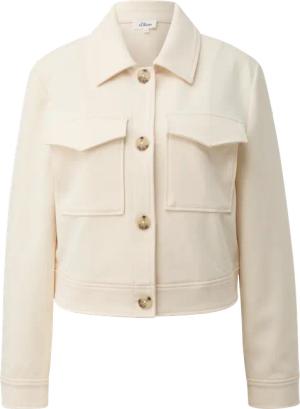 Strukturierte Jacke aus Interlock