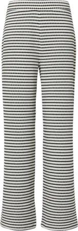 Strukturierte Wide-Leg-Hose im Relaxed Fit