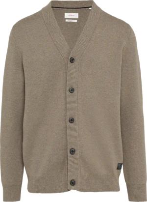 Strukturierter Cardigan aus Wollmix