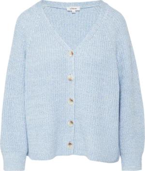 Strukturierter Cardigan im Relaxed Fit aus Baumwollmix