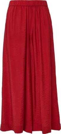 Strukturierter Hosenrock aus Viskosemix