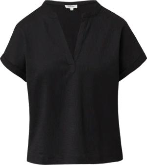 Strukturiertes Blusenshirt im Relaxed Fit