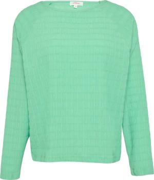 Strukturiertes Jersey-Shirt mit Raglan-Ärmeln