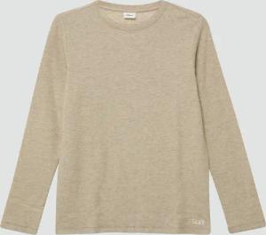 Strukturiertes Langarm-Jerseyshirt mit kleiner Stickerei