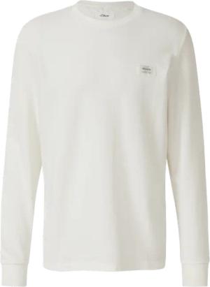 Strukturiertes Longsleeve mit Ärmelbündchen