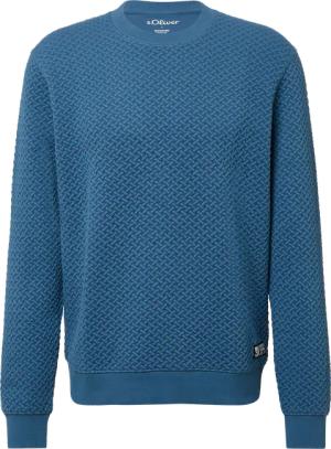 Strukturiertes Sweatshirt mit Crew Neck