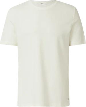 Strukturiertes T-Shirt aus Baumwollmix